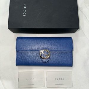 GUCCI 510314 GG INTERLOCKING WALLET BRAND NEW NEVER USED